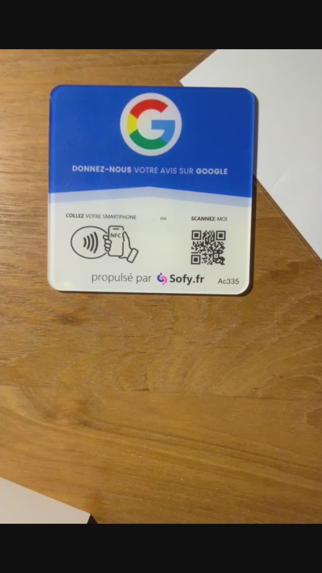 vidéo carte nfc google avis